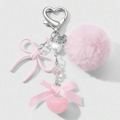 Pink bow charm